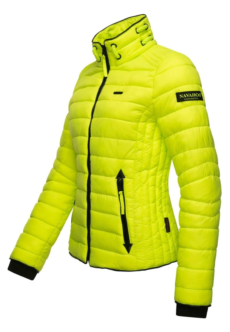 Navahoo LULANA - Übergangsjacke - Neon Green 4 Navahoo LULANA - Übergangsjacke - Neon Green – Bild 4