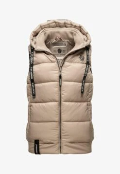 Navahoo KASSIDY - Weste - Taupe -Navahoo Verkaufsgeschäft 0565d23d6bd04e91bed58af7e75ae15d