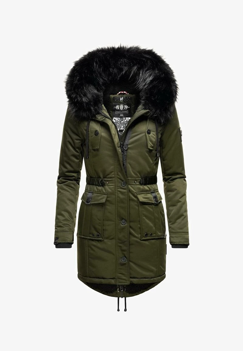 Navahoo LULUNA - Wintermantel - Olive 1 Navahoo LULUNA - Wintermantel - Olive