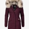 Navahoo CRISTAL - Wintermantel - Burgundy
