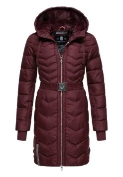 Navahoo Wintermantel - Dark Red Melange -Navahoo Verkaufsgeschäft 1cf3f8e5c9ff428492354d45316a5320