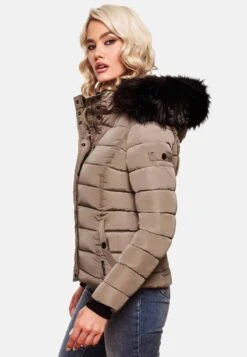 Navahoo MIAMOR - Winterjacke - Taupe Grey -Navahoo Verkaufsgeschäft 23772415c382493f84e85bea454661e6