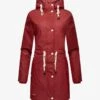 Navahoo FLOWER OF OCEAN - Parka - Blood Red
