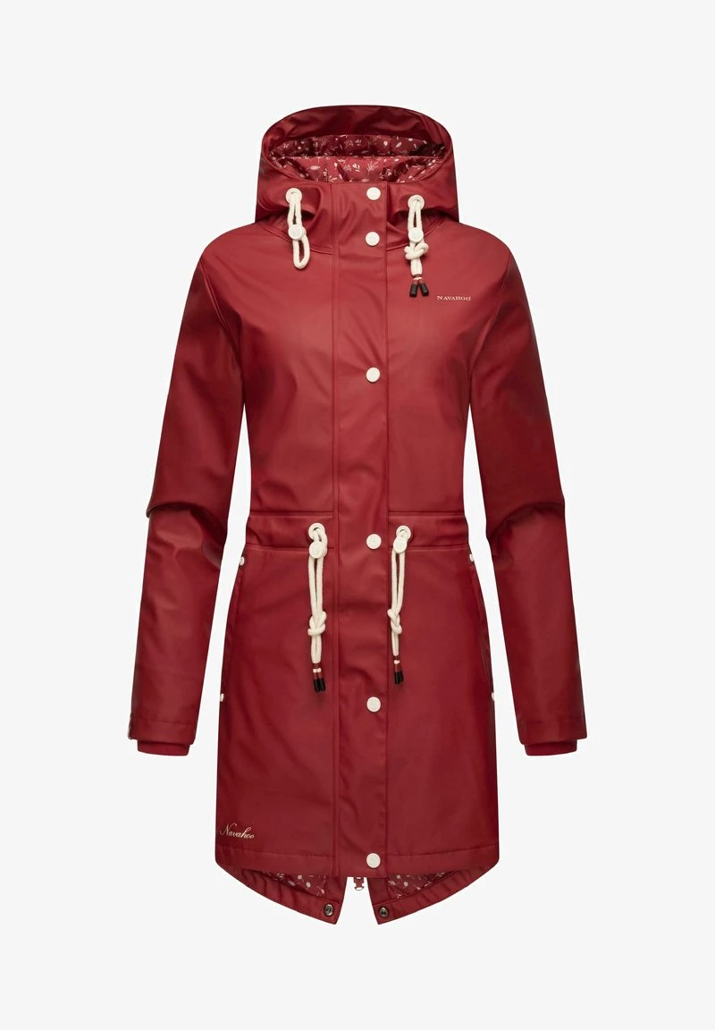 Navahoo FLOWER OF OCEAN - Parka - Blood Red 1 Navahoo FLOWER OF OCEAN - Parka - Blood Red