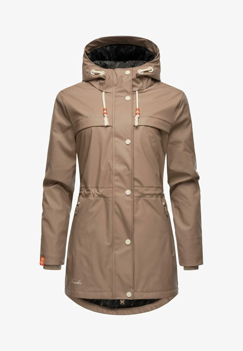 Navahoo RAINY FOREST - Regenjacke / Wasserabweisende Jacke - Taupe 6 Navahoo RAINY FOREST - Regenjacke / Wasserabweisende Jacke - Taupe – Bild 6
