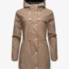 Navahoo RAINY FOREST - Regenjacke / Wasserabweisende Jacke - Taupe