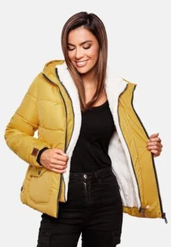 Navahoo MEGAN - Winterjacke - Yellow -Navahoo Verkaufsgeschäft 2cbb704be62b44f89853d88696d65245