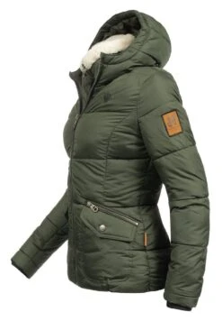 Navahoo MEGAN - Winterjacke - Olive Green -Navahoo Verkaufsgeschäft 3100d408049643c8b527341fa04c5f51