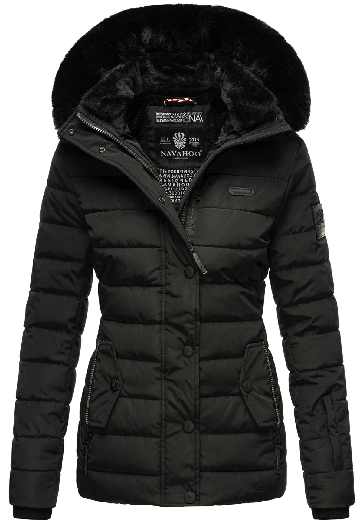 Navahoo MILIANAA - Winter Jacket - Black 1 Navahoo MILIANAA - Winter Jacket - Black
