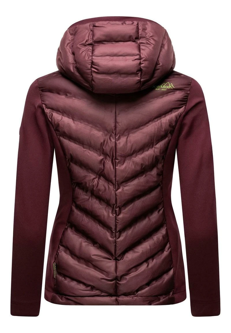 Navahoo NIMM MICH MIT - Übergangsjacke - Aubergine 2 Navahoo NIMM MICH MIT - Übergangsjacke - Aubergine – Bild 2