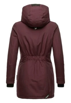 Navahoo BLIZZARDSTORM - Parka - Dark Red Melange -Navahoo Verkaufsgeschäft 3a3e459c9ab3466c90b06a90c8f18b81