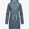 Navahoo FLOWER OF OCEAN - Parka - Dusty Blue