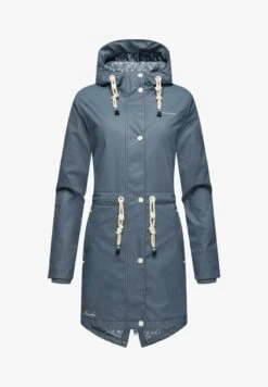 Navahoo FLOWER OF OCEAN - Parka - Dusty Blue