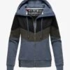 Navahoo Sweatjacke - Dusty Blue Melange