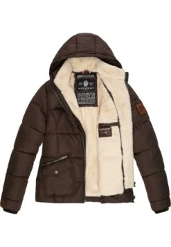 Navahoo MEGAN - Winterjacke - Dark Choco -Navahoo Verkaufsgeschäft 3d6cb6374cc24d0892ccc12f90cad223