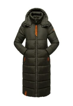 Navahoo KRISTALLBLUME - Wintermantel - Dark Olive -Navahoo Verkaufsgeschäft 3ea0dcff3ad442a99e155e20ae3654d6