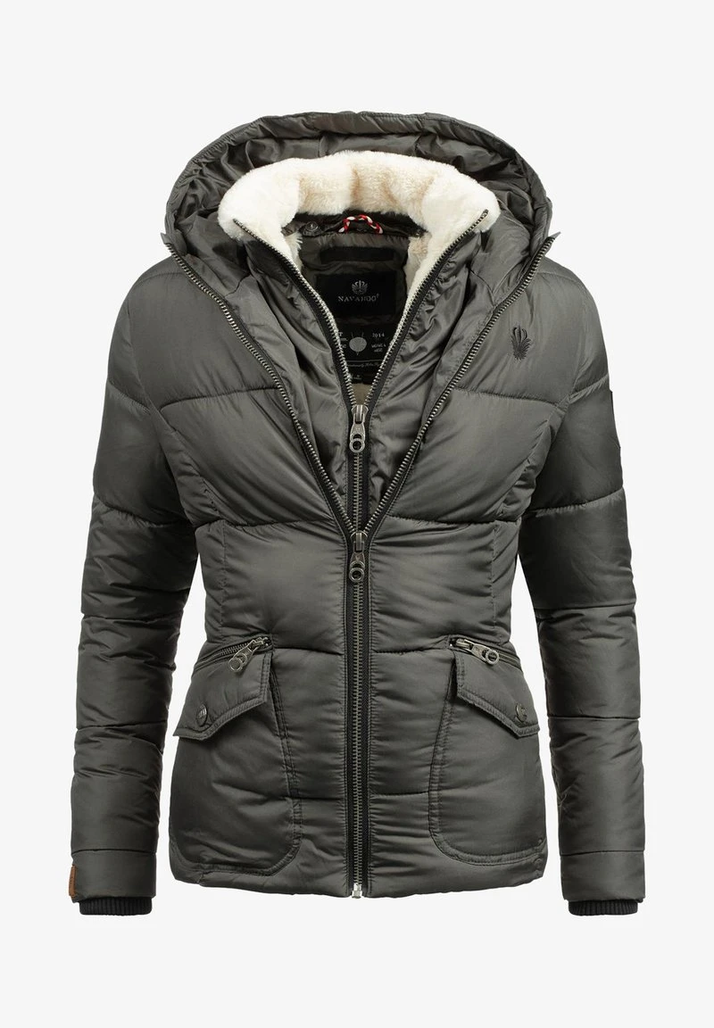 Navahoo MEGAN - Winterjacke - Anthracite 6 Navahoo MEGAN - Winterjacke - Anthracite – Bild 6