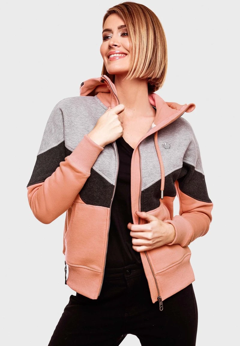 Navahoo Sweatjacke - Apricot 4 Navahoo Sweatjacke - Apricot – Bild 4