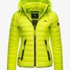 Navahoo LULANA - Übergangsjacke - Neon Green