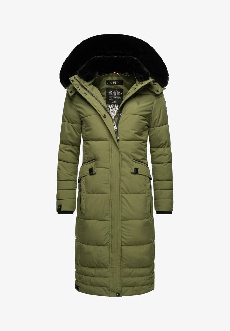 Navahoo FAHMIYAA - Wintermantel - Dusty Olive 5 Navahoo FAHMIYAA - Wintermantel - Dusty Olive – Bild 5