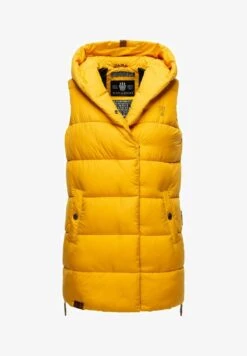 Navahoo MADILYNAA - Weste - Yellow -Navahoo Verkaufsgeschäft 592a01ec9db54377a88d1b4d79b9153d