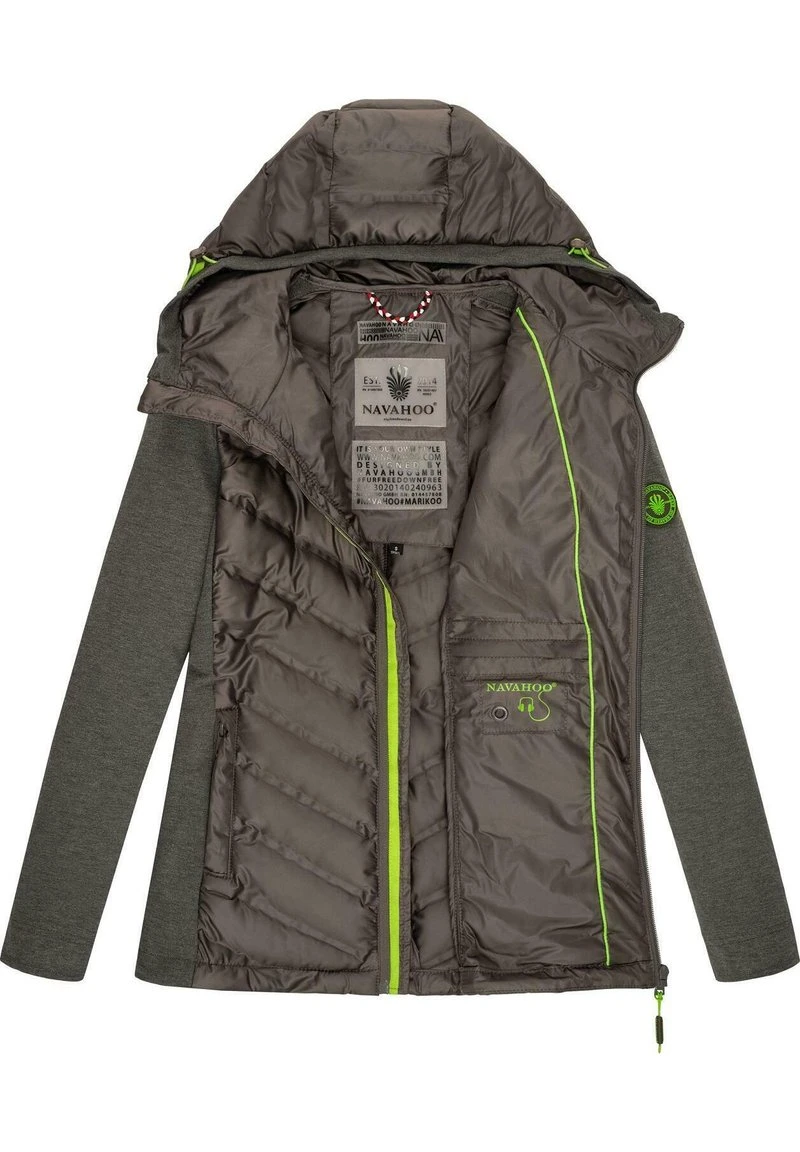 Navahoo NIMM MICH MIT - Übergangsjacke - Dark Grey 4 Navahoo NIMM MICH MIT - Übergangsjacke - Dark Grey – Bild 4