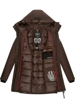 Navahoo BLIZZARDSTORM - Parka - Dark Choco -Navahoo Verkaufsgeschäft 5a46fb843c3d4603b281d80f9d0f5ad8