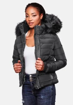 Navahoo MIAMOR - Winterjacke - Black -Navahoo Verkaufsgeschäft 5a9bedd4e96541bb8b8cc3d9a5a0753c