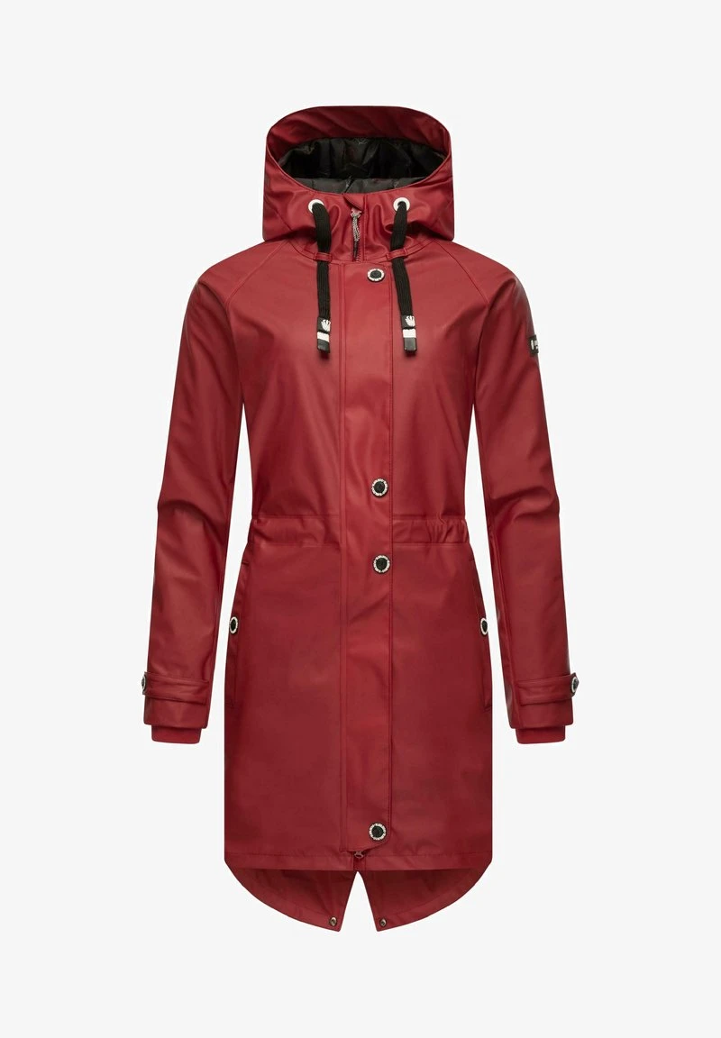 Navahoo RAINY FLOWER - Parka - Blood Red 6 Navahoo RAINY FLOWER - Parka - Blood Red – Bild 6