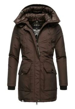 Navahoo BLIZZARDSTORM - Parka - Dark Choco -Navahoo Verkaufsgeschäft 5f6542d8d7a84ca5be16a427e42e5836