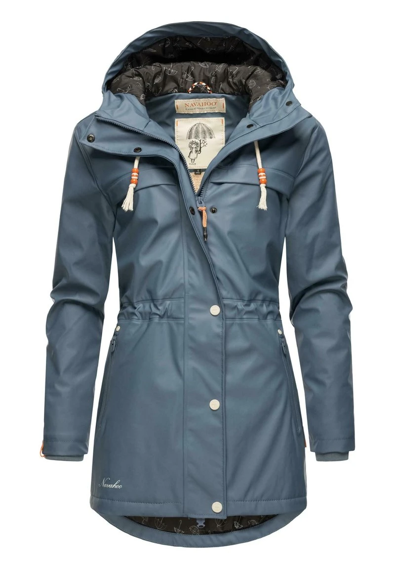 Navahoo RAINY FOREST - Regenjacke / Wasserabweisende Jacke - Dusty Blue 5 Navahoo RAINY FOREST - Regenjacke / Wasserabweisende Jacke - Dusty Blue – Bild 5