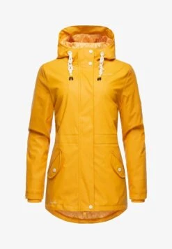 Navahoo OCEAN HEART - Parka - Amber Yellow