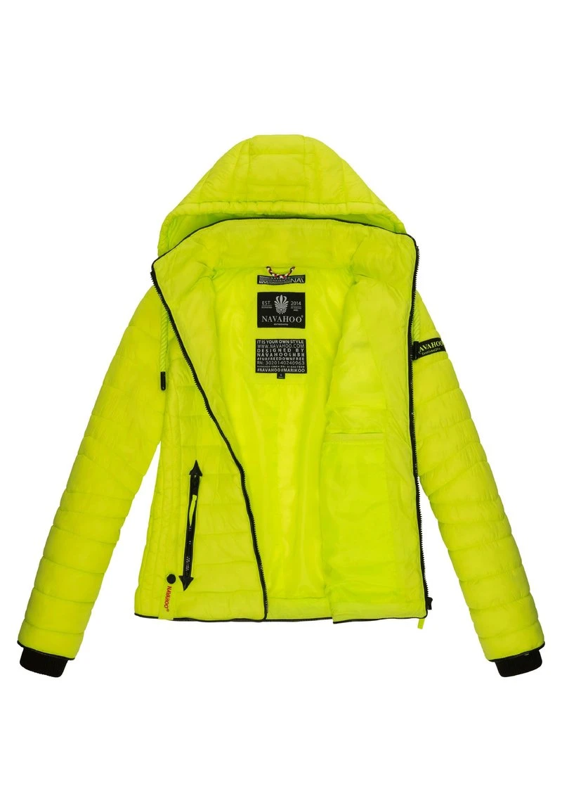 Navahoo LULANA - Übergangsjacke - Neon Green 3 Navahoo LULANA - Übergangsjacke - Neon Green – Bild 3