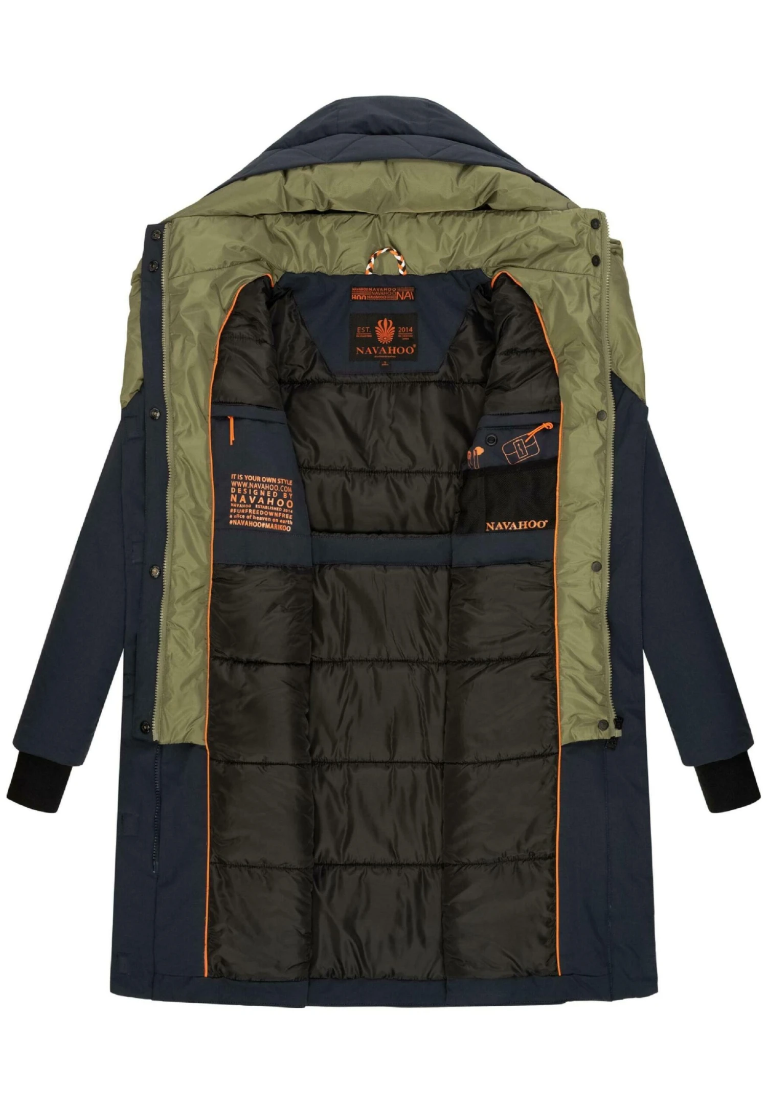 Navahoo SNOWELF - Parka - Dark Blue 6 Navahoo SNOWELF - Parka - Dark Blue – Bild 6