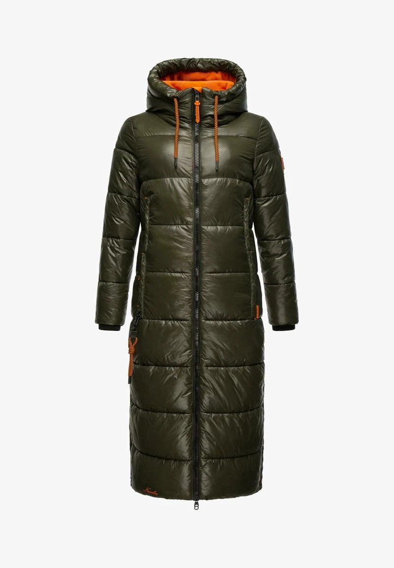 Navahoo SCHMUSEENGEL - Wintermantel - Dark Olive 1 Navahoo SCHMUSEENGEL - Wintermantel - Dark Olive