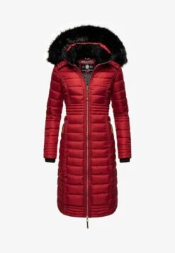 Navahoo UMAY - Wintermantel - Blood Red -Navahoo Verkaufsgeschäft 6e417c3e3a1c45a7b637c9139542b691