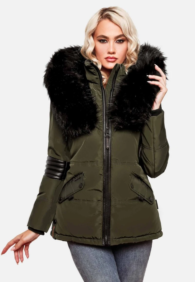 Navahoo NIRVANA - Winterjacke - Olive 1 Navahoo NIRVANA - Winterjacke - Olive