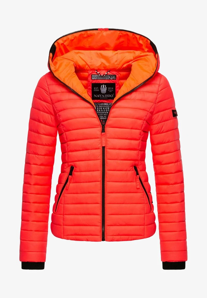 Navahoo KIMUK - Übergangsjacke - Neon Coral 5 Navahoo KIMUK - Übergangsjacke - Neon Coral – Bild 5
