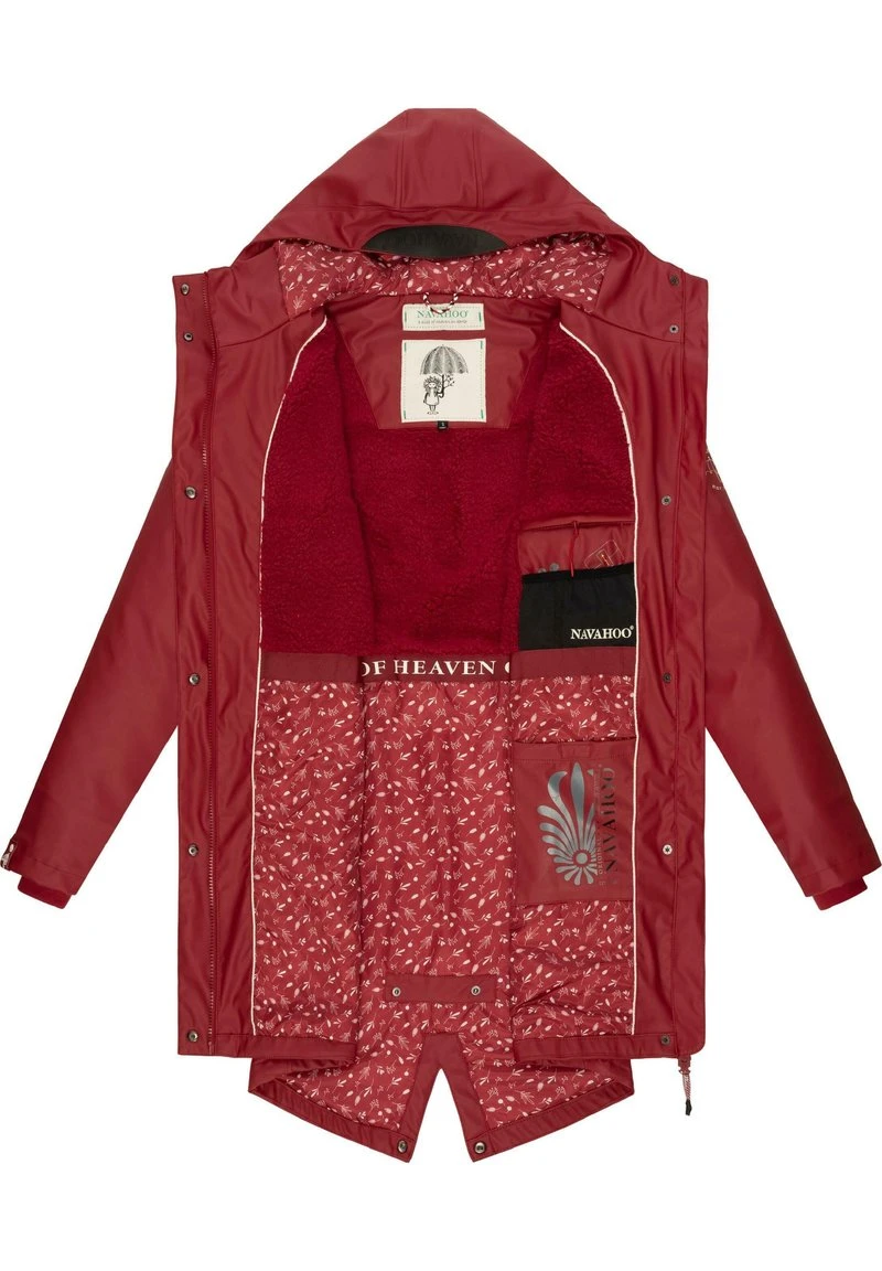 Navahoo FLOWER OF OCEAN - Parka - Blood Red 4 Navahoo FLOWER OF OCEAN - Parka - Blood Red – Bild 4