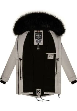 Navahoo LULUNA - Wintermantel - Zinc Grey -Navahoo Verkaufsgeschäft 895eaecca1fb4f49938916b8ca08ac97