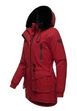 Navahoo OLESSAA - Wintermantel - Blood Red -Navahoo Verkaufsgeschäft 8c578ee0cdf142b5a127082eaca90914