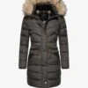 Navahoo PAULA - Wintermantel - Dark Grey