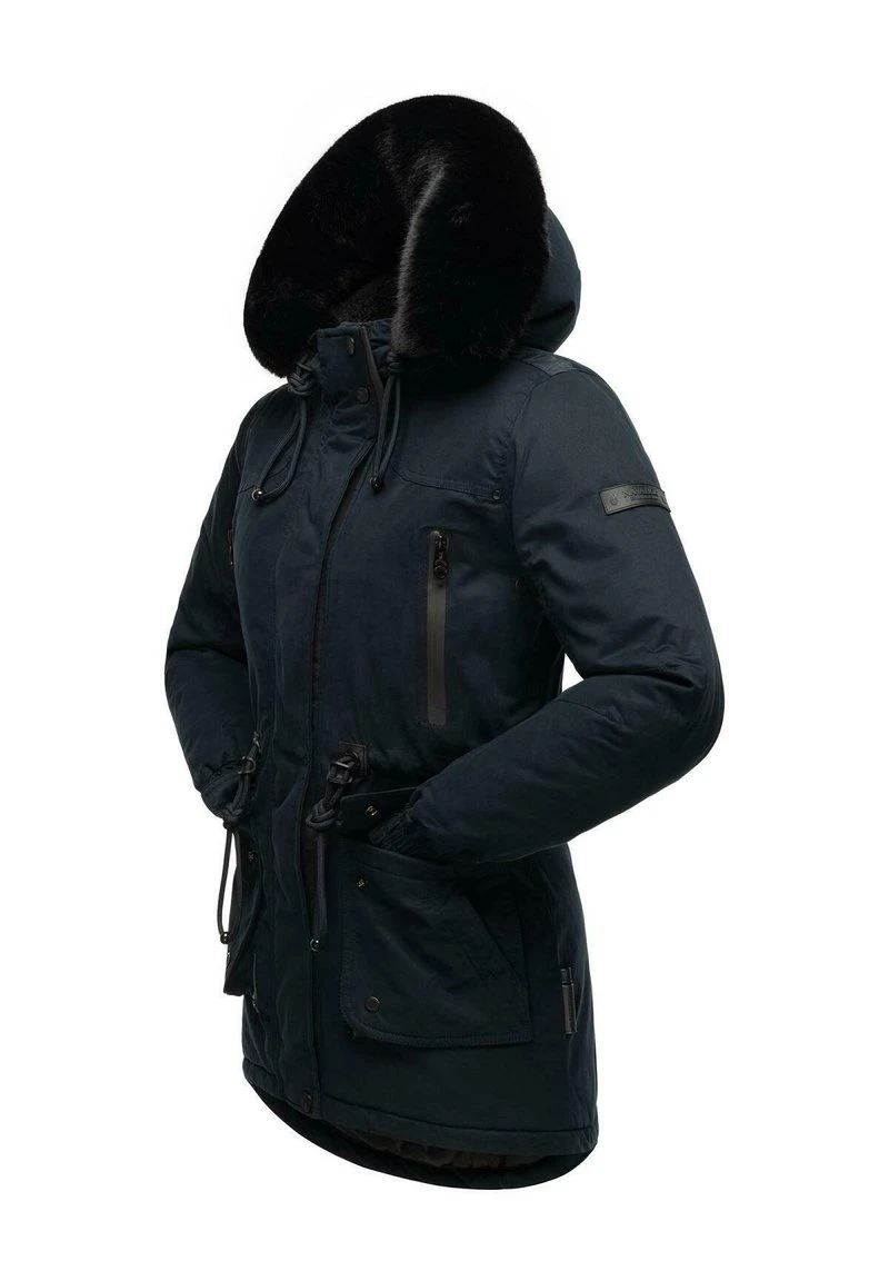 Navahoo OLESSAA - Wintermantel - Dark Blue 5 Navahoo OLESSAA - Wintermantel - Dark Blue – Bild 5