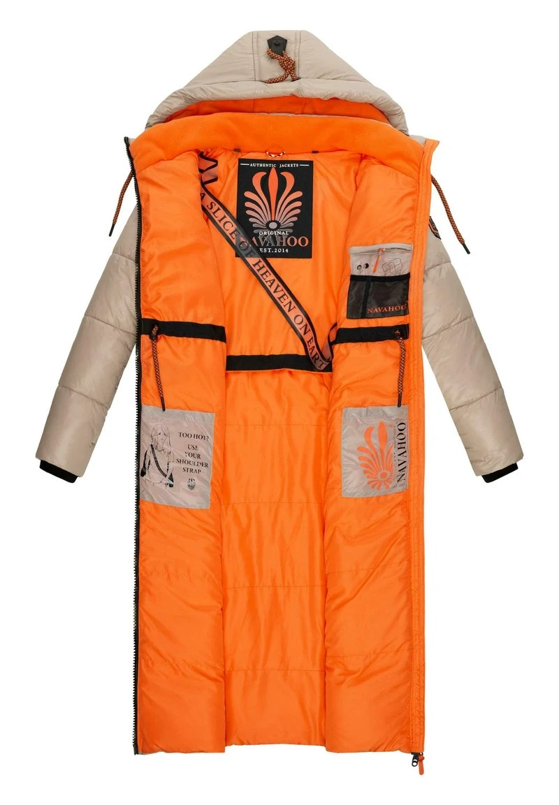 Navahoo SCHMUSEENGEL - Wintermantel - Pebble Grey 3 Navahoo SCHMUSEENGEL - Wintermantel - Pebble Grey – Bild 3