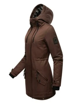 Navahoo AVRILLE II - Wintermantel - Dark Choco -Navahoo Verkaufsgeschäft 922cec0285d44a94a898099d350f5aca