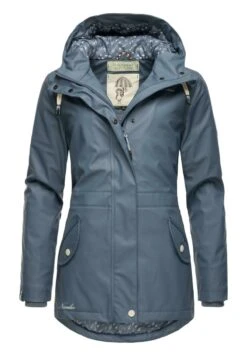 Navahoo OCEAN HEART - Parka - Dusty Blue -Navahoo Verkaufsgeschäft 937acbbc95fb425dadf27f48bb21e668