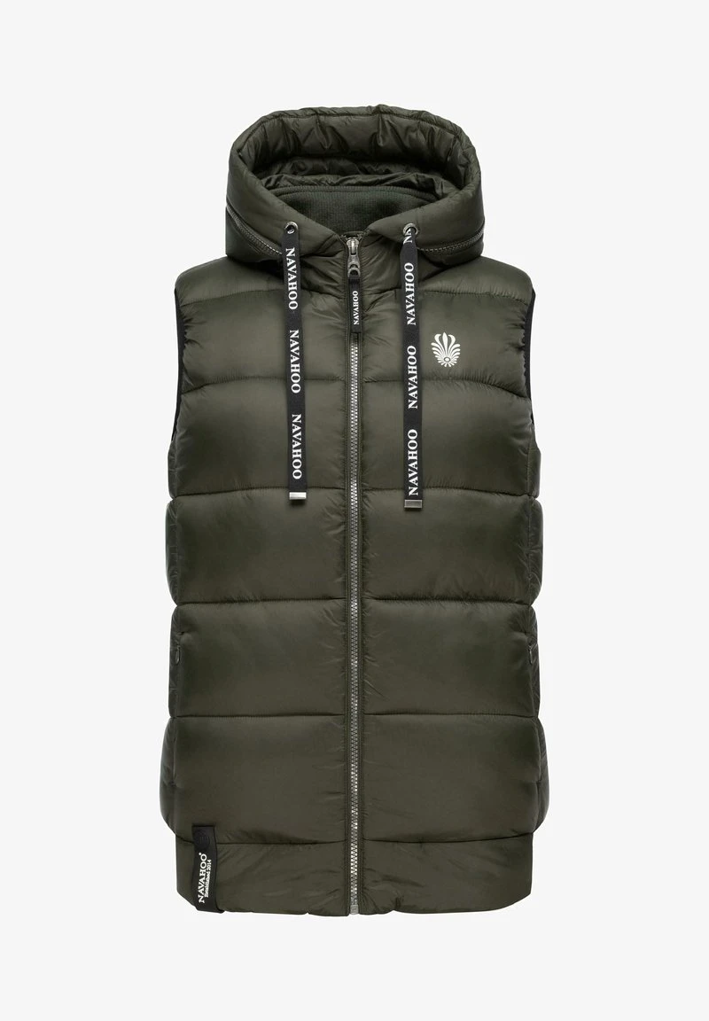 Navahoo KASSIDY - Weste - Olive 1 Navahoo KASSIDY - Weste - Olive