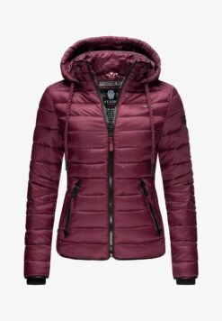 Navahoo LULANA - Übergangsjacke - Dark Red Melange
