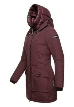 Navahoo BLIZZARDSTORM - Parka - Dark Red Melange -Navahoo Verkaufsgeschäft 9d0b6ff9095448be904cfe5ae718ddbd