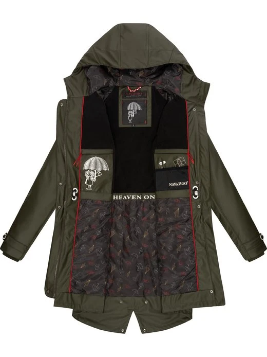 Navahoo Damen Regenjacke - Rainy Flower 5 Navahoo Damen Regenjacke - Rainy Flower – Bild 5